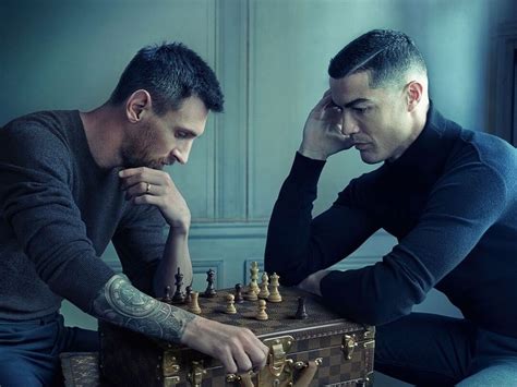 ronaldo and messi chess.